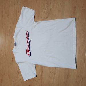 ❤ VINTAGE | Champion Tee Red White Blue Graphic